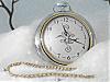 More info about 7art Silver Snow Clock screensaver