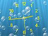 Download Underwater Clock Bubbles Screen Saver